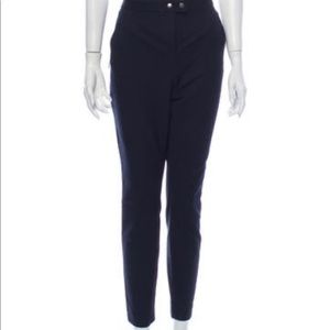 Theory Black Straight Leg Pants